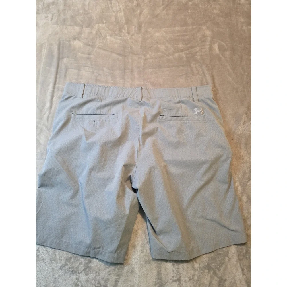 Under Armour Mens Golf Shorts Size 40 Gray Loose Performance Stretch Casual